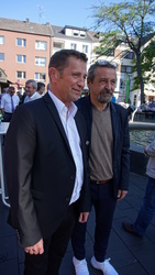 U. Minartz (1. Vorsitzender) &  C. Klinkhammer (Schriftführer) der IG City Düren